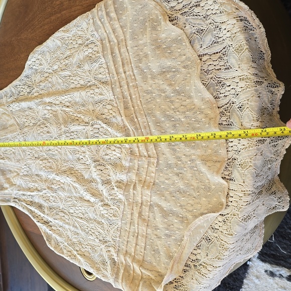 NWT Free People Maisie Lace Tunic/Blouse - Picture 7 of 7